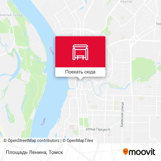 Карта Площадь Ленина
