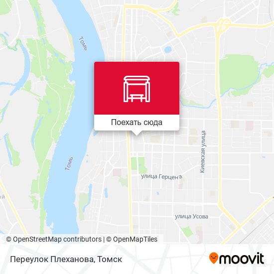 Карта Переулок Плеханова