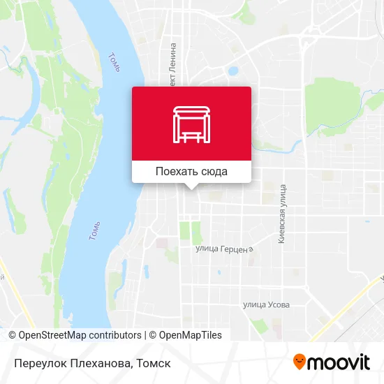 Карта Переулок Плеханова