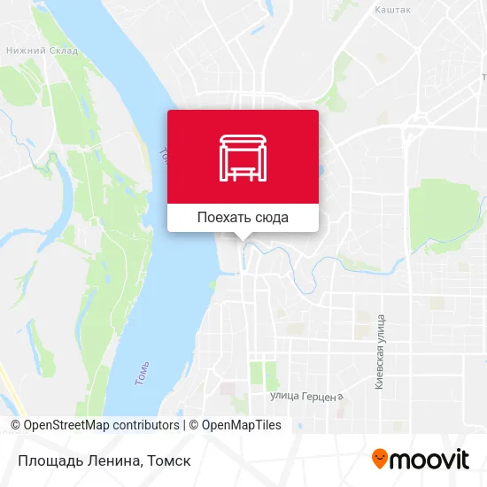 Карта Площадь Ленина