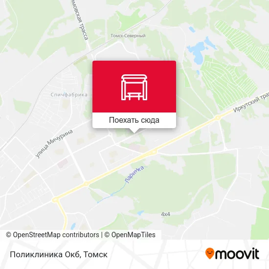 Карта Поликлиника Окб