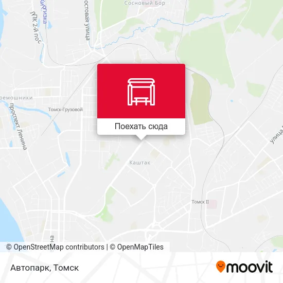 Карта Автопарк