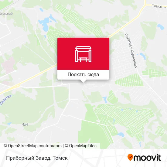 Карта Приборный Завод