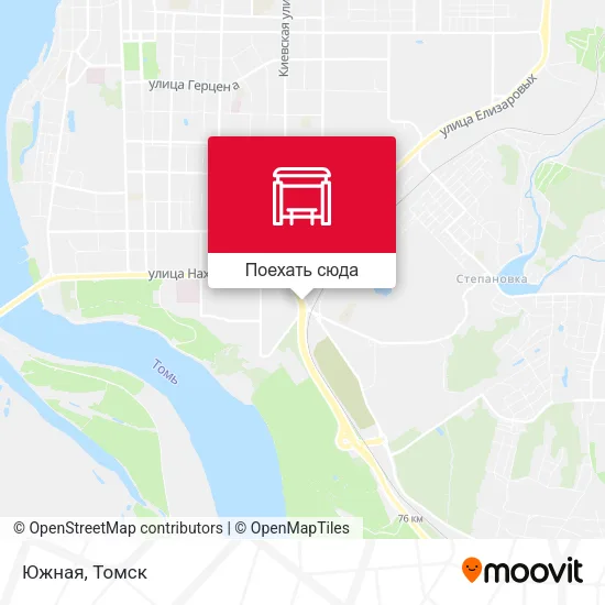 Карта Южная