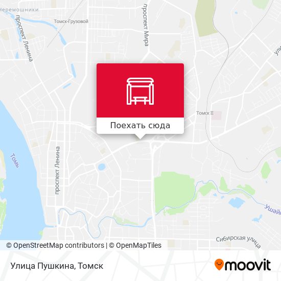 Карта Улица Пушкина