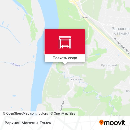 Карта Верхний Магазин