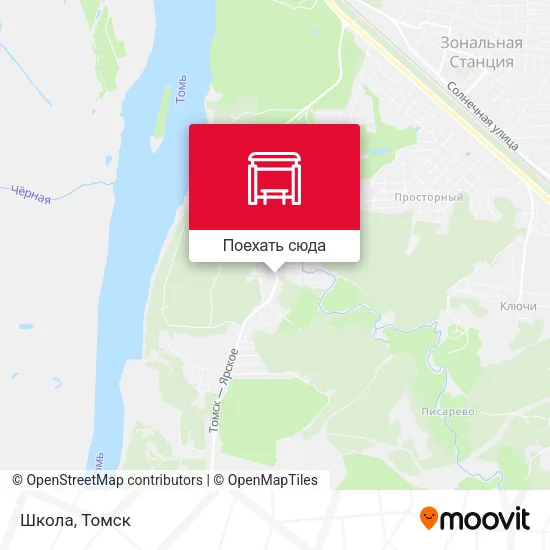 Карта Школа
