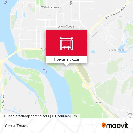 Карта Сфти