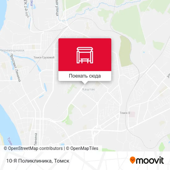Карта 10-Я Поликлиника