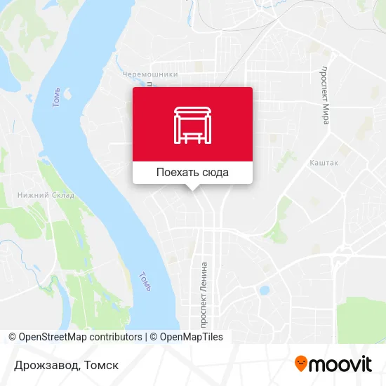 Карта Дрожзавод