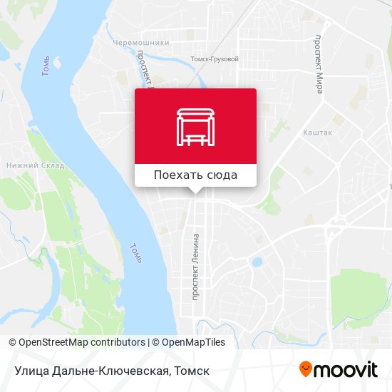 Карта Улица Дальне-Ключевская