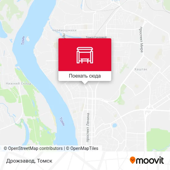 Карта Дрожзавод
