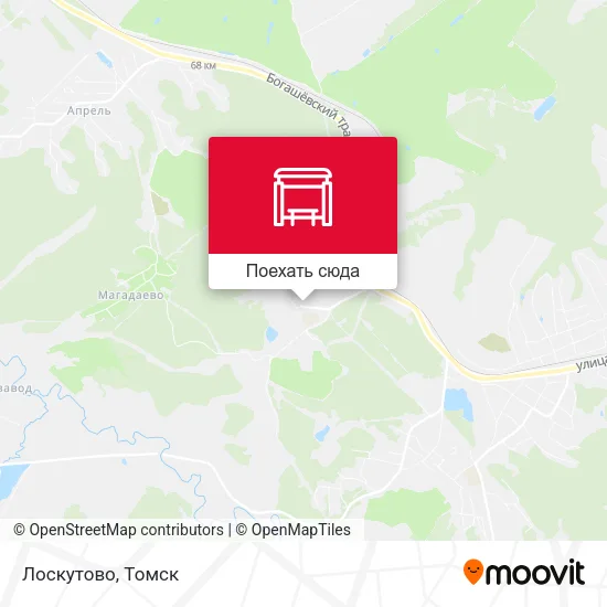 Карта Лоскутово