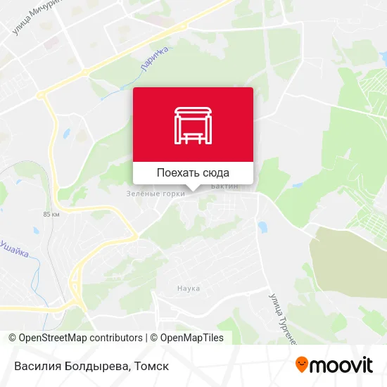Карта Василия Болдырева
