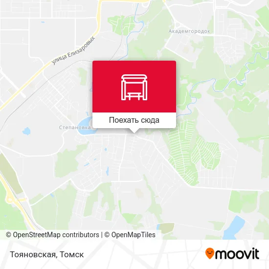 Карта Тояновская