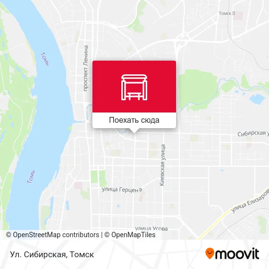 Карта Ул. Сибирская