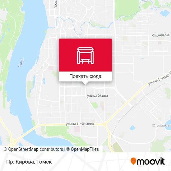 Карта Пр. Кирова