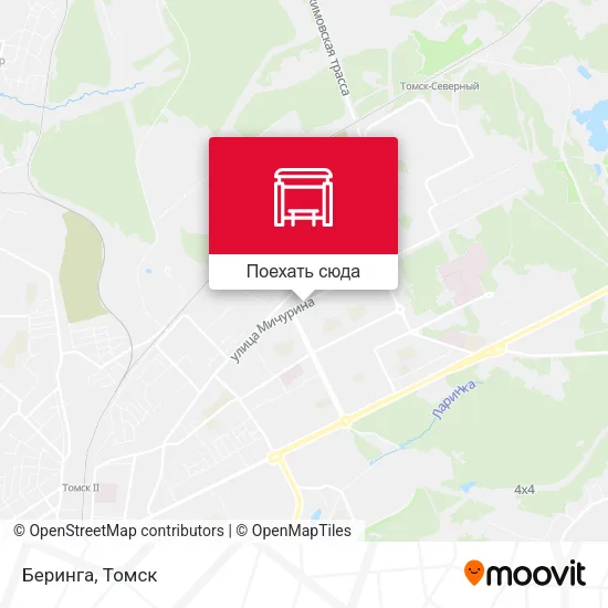 Карта Беринга