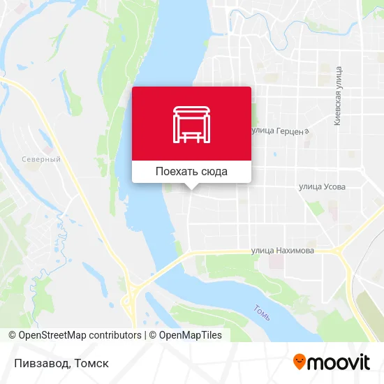 Карта Пивзавод