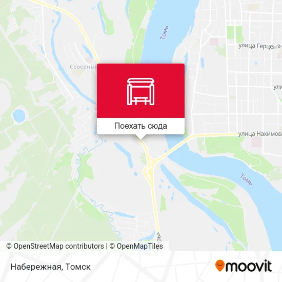 Карта Набережная