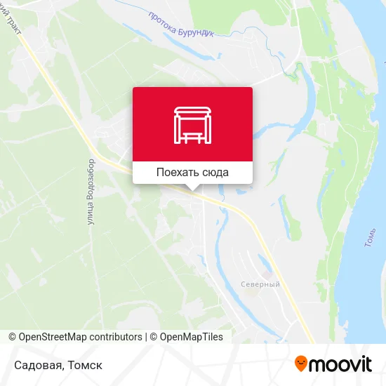 Карта Садовая