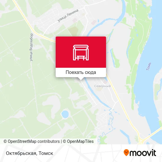 Карта Октябрьская