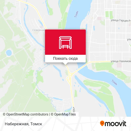 Карта Набережная
