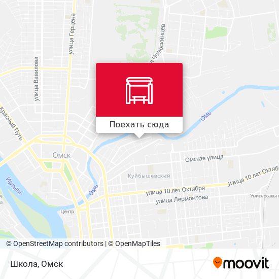 Карта Школа