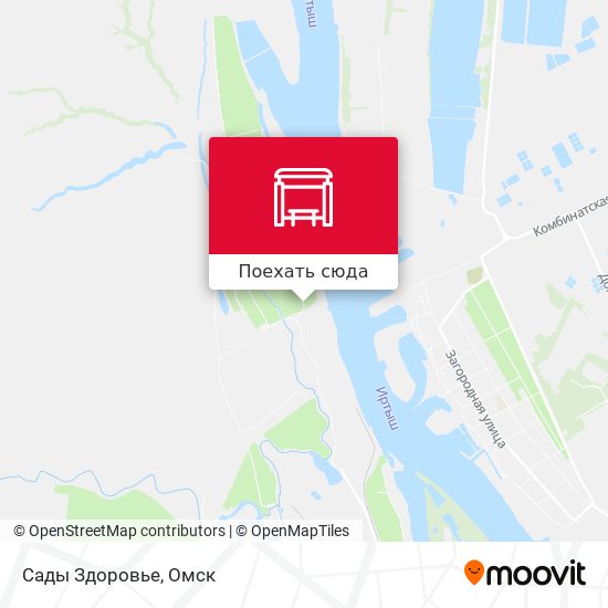 Карта Сады Здоровье