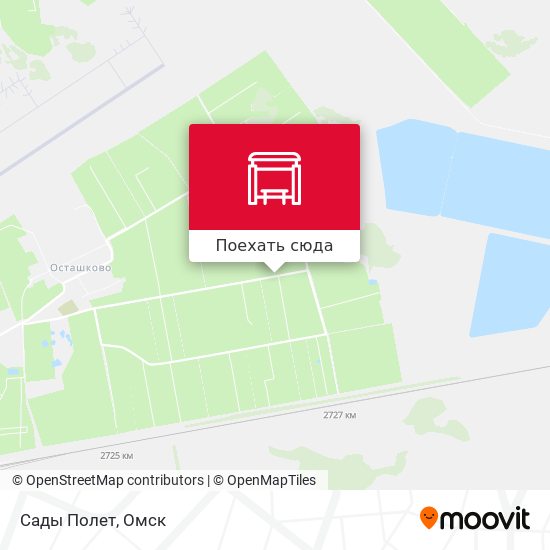Карта Сады Полет