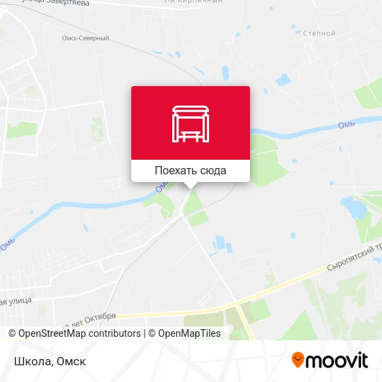 Карта Школа
