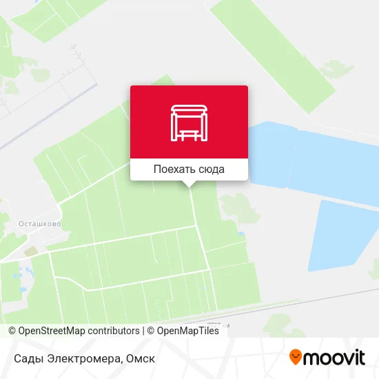 Карта Сады Электромера