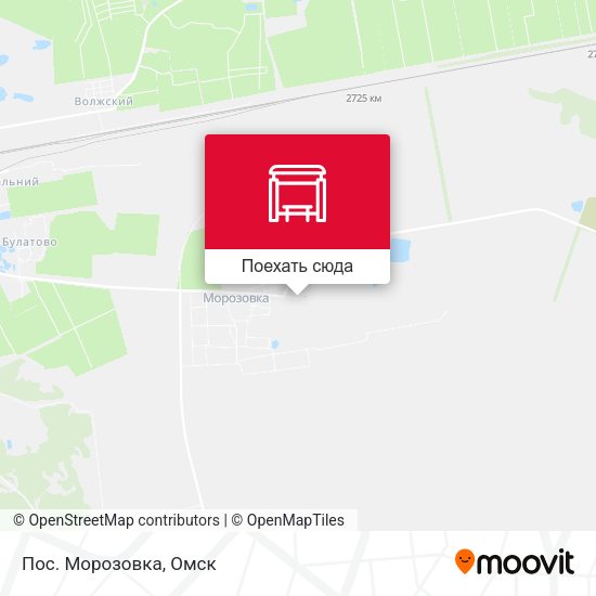 Карта Пос. Морозовка