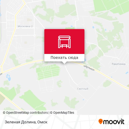 Карта Зеленая Долина
