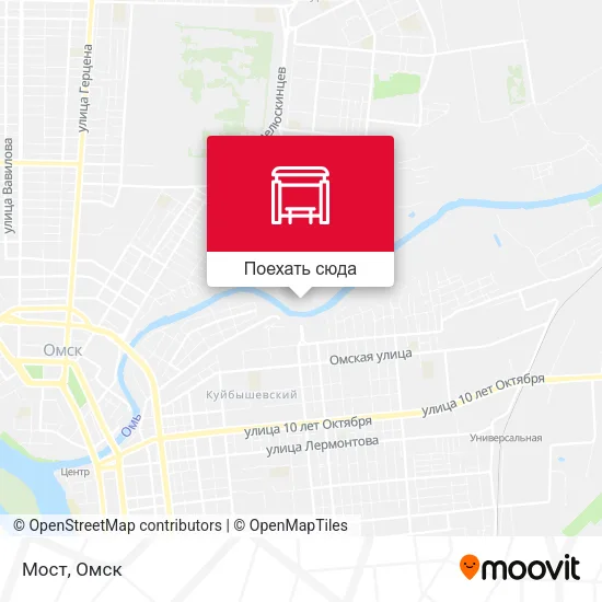 Карта Мост