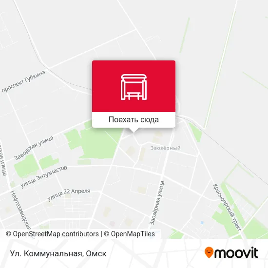 Карта Ул. Коммунальная