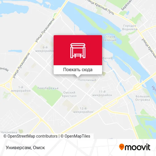 Карта Универсам