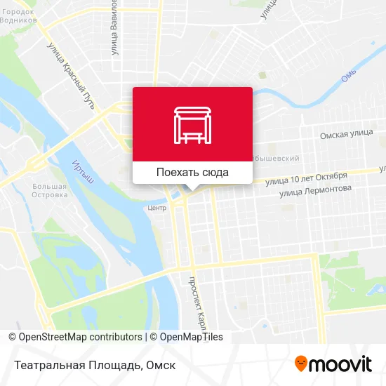 Карта Театральная Площадь
