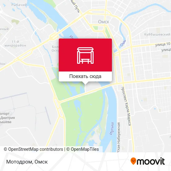 Карта Мотодром