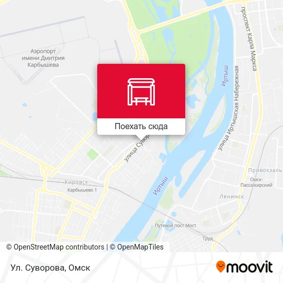 Карта Ул. Суворова