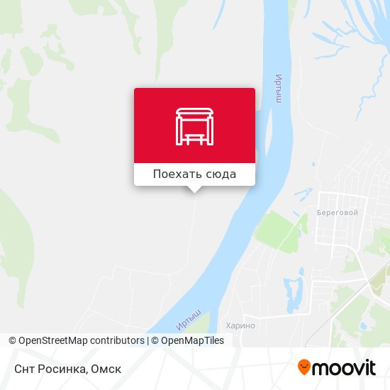Карта Снт Росинка