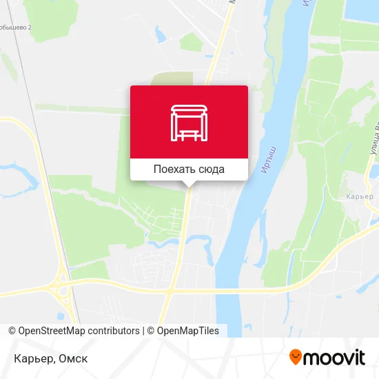 Карта Карьер