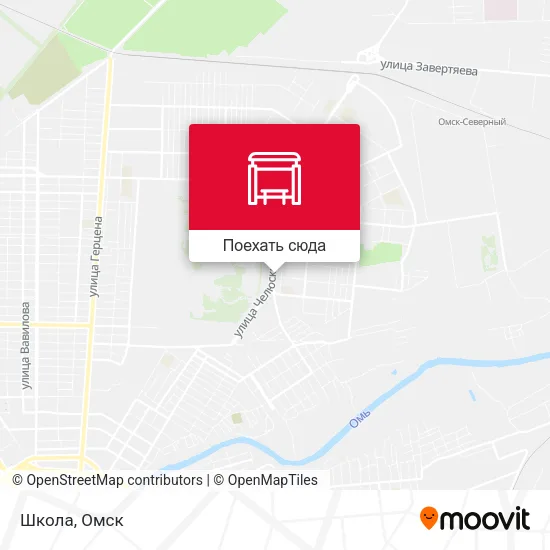 Карта Школа