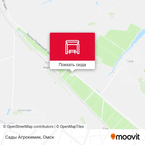 Карта Сады Агрохимик