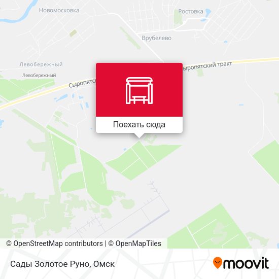 Карта Сады Золотое Руно