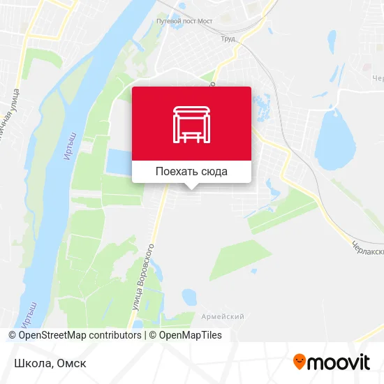 Карта Школа