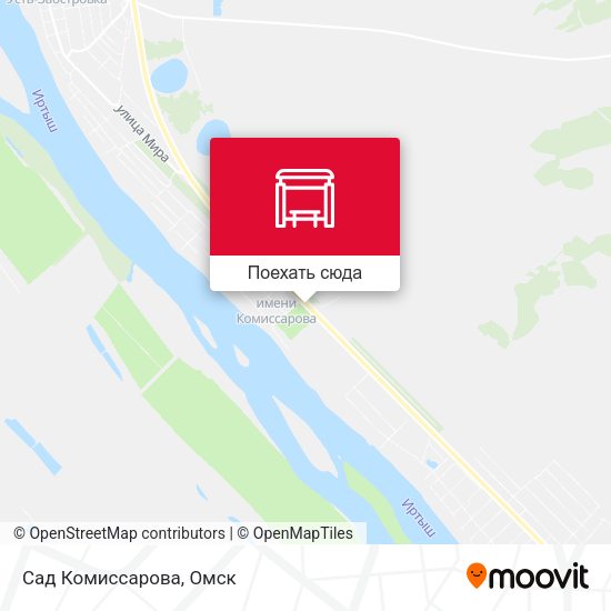 Карта Сад Комиссарова