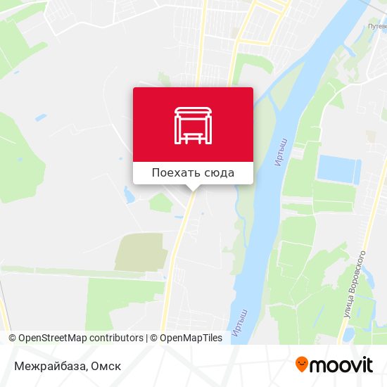 Карта Межрайбаза