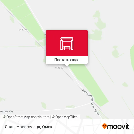 Карта Сады Новоселецк