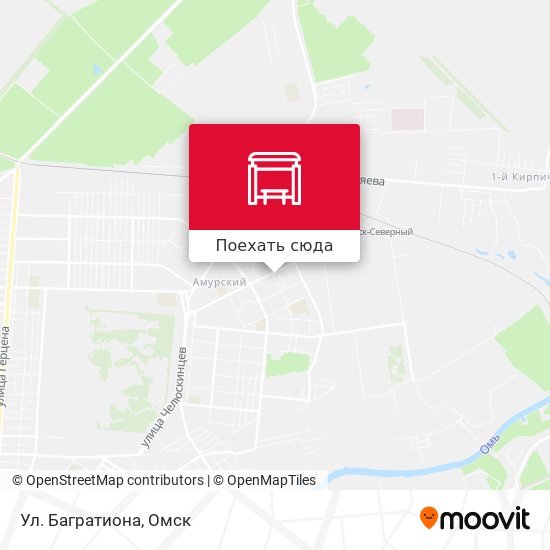 Карта Ул. Багратиона